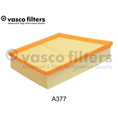 Bilde av DAVID VASCO A377 Luftfilter 58 290 180 firkantet Filterinnsats LAND ROVER: Range Rover Evoque, Freelander 2 SUV, Discovery Sport