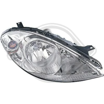 Bilde av DIEDERICHS Priority Parts 1681080 Frontlykter høyre H7/H7 med reflektor