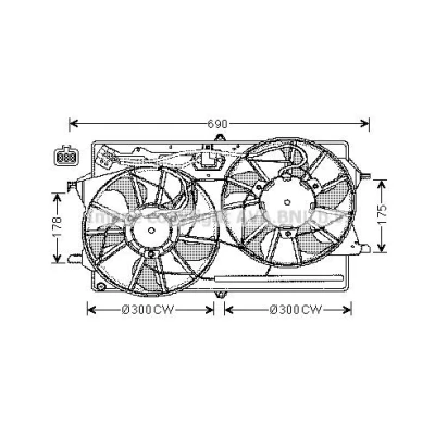 Bilde av PRASCO DWD042 Tørker Aluminium
