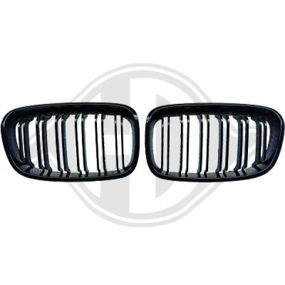 Bilde av DIEDERICHS HD Tuning 1224640 Radiatorgitter svart, glanset BMW: 5 Touring, Sedan