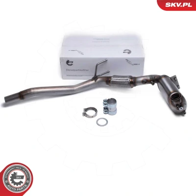 Bilde av Dieselpartikelfilter, Foran, audi,seat,skoda,vw, 1K0254700EX, 1K0254700JX, 1K0254700NX, 1K0254701NX, 1K0254702BX, 1K0254702KX, 1K0254702