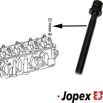 Bilde av JP GROUP 1111151800 Sylindertoppskrue 12x1,75 CLASSIC VOLKSWAGEN: GOLF 2, Passat B1 Stasjonsvogn