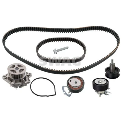 Bilde av SWAG 30 94 5118 vannpumpe + Registerreimsett med 130, 58 VOLKSWAGEN: Caddy 3, Golf 6, 5, SKODA: Octavia 2 Combi, Roomster