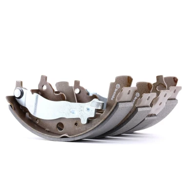 Bilde av BREMBO S 68 546 Bremsesko 230 43 med håndbremsarm DACIA: Duster SUV, II, Sandero I, RENAULT: Zoe, Captur, Clio 4