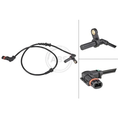 Bilde av Sensor, hjulturtall, Framaksel høyre, mercedes benz e klass [w212], t model [s212], 212 540 19 17, A 17