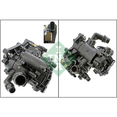 Bilde av INA 538 1023 10 Vannpumpe uten vannpumpe, med integrert regulator termostyringsmodul elektrisk