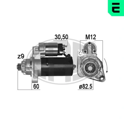 Bilde av Starter vw touareg OE 070 911 023 B, BX