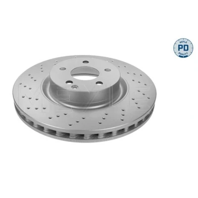 Bilde av MEYLE 083 521 2105/PD Bremseskiver framaksel 335 32 5 112 ventilert Sink lamell belagt høy karbon med skruer PD Quality