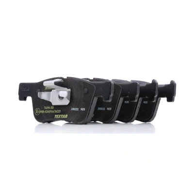 Bilde av TEXTAR 2550601 Bremseklosser klargjort for slitasjeindikator BMW: 3 Sedan, Touring, 1 Hatchback