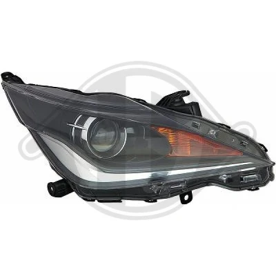 Bilde av Frontlykt, Høyre Diederichs 6601080 toyota aygo OE 811300H130, 811300H131, 811300H190