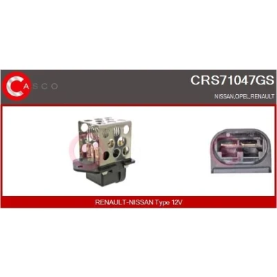 Bilde av CASCO CWM12100GS Vindusviskermotor 12V foran for høyre/venstre ratt OPEL: Combo C Tour, Varebil / Stasjonsvogn