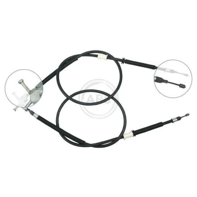 Bilde av A.B.S. K17282 Bremsekabel 1355 Trommelbrems OPEL: Zafira A, Astra G CC