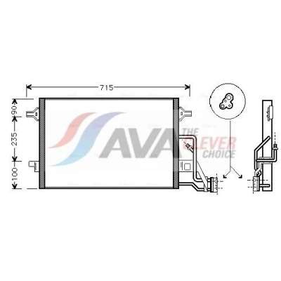 Bilde av PRASCO VN5189 Kondensator 16,3 13,0 Aluminium 564