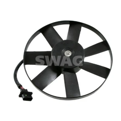 Bilde av SWAG 99 91 4748 Kjølevifte 345 100, 60 elektrisk VOLKSWAGEN: Polo IV Hatchback, Golf 4 Variant