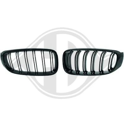 Bilde av DIEDERICHS HD Tuning 1217840 Radiatorgitter svart, glanset BMW: 3 GT