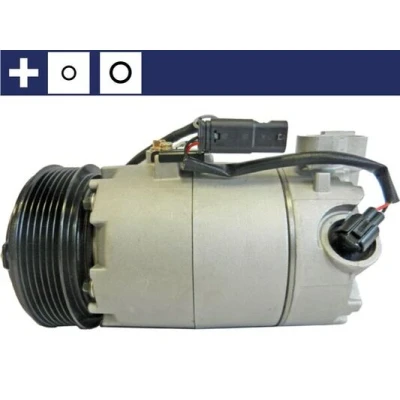 Bilde av MAHLE ORIGINAL ACP 1385 000S Kompressor 6VS14ec 12 PAG 46 SP A2 R 1234yf, 134a med tetningsring, magnetkobling BMW: 5 Touring, X3