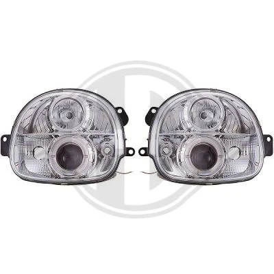 Bilde av DIEDERICHS HD Tuning 4480380 sett hovedfrontlys RENAULT: Twingo I Hatchback 1.2, 1.2 16V 1993 2007
