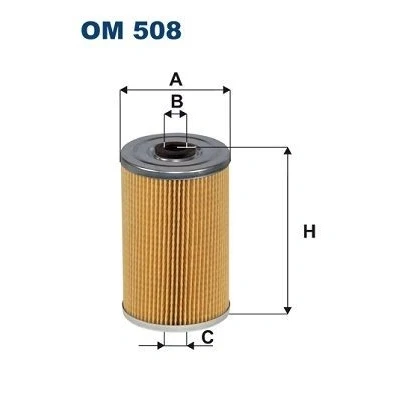 Bilde av FILTRON OM 508 Oljefilter Filterinnsats SKODA: 105 / 120, 1000 MB Sedan