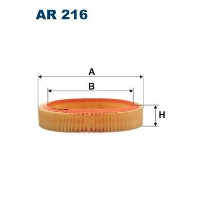 Bilde av FILTRON AR 216 Luftfilter 61,5 295 Filterinnsats OPEL: Manta B CC, Sedan, Rekord E1 FORD: Taunus 20M XL