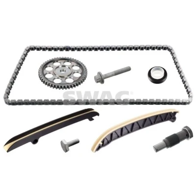 Bilde av SWAG 30 10 7797 Registerkjedesett Tannkjede, kjede lukket VOLKSWAGEN: GOLF 6, Touran I, Polo V Hatchback, AUDI: A1 A3 Sportback