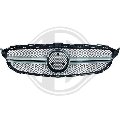 Bilde av DIEDERICHS 1673340 Radiatorgitter krom/sort HD Tuning MERCEDES BENZ: C Klasse T modell