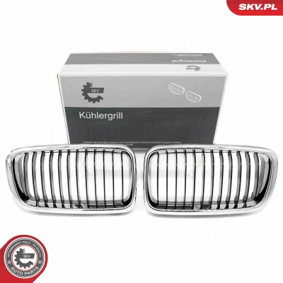 Bilde av ESEN SKV 66SKV214 Radiatorgitter krom/sort BMW: 7
