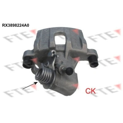 Bilde av FTE 9290630 Bremsecaliper grå Aluminium høyre bakaksel uten holder FORD: FOCUS 3 Turnier, 3, Transit Connect V408 Van, VOLVO: V50, V40 Hatchback