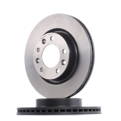 Bilde av BREMBO COATED DISC LINE 09.C657.11 Bremseskiver 266 22 5 innvendig ventilert belagt høy karbon med skruer PEUGEOT: 308 SW 2, II Hatchback