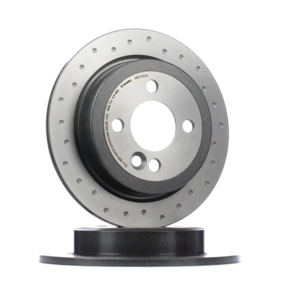 Bilde av BREMBO XTRA LINE 08.9163.2X Bremseskiver 259 10 4 fullt ut, hullet belagt høy karbon MINI: Hatchback, Clubman, Cabrio