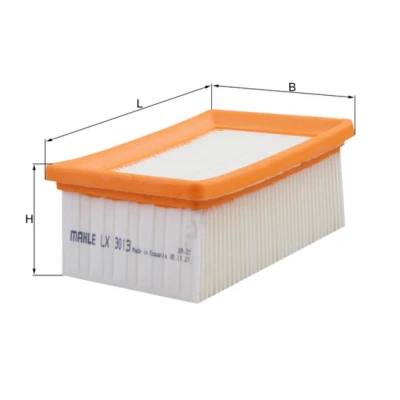 Bilde av MAHLE ORIGINAL LX 3013 Luftfilter 54,3 93 128,3 Filterinnsats