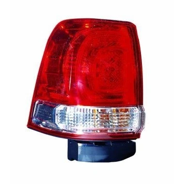 Bilde av ABAKUS 212 19Q7R AE Baklykter høyre ytre del LED, WY21W Rød med pæreholder TOYOTA: Land Cruiser 200