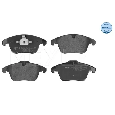 Bilde av MEYLE 025 241 2319 Bremseklosser ORIGINAL Quality framaksel ikke klargjort for slitasjeindikator med antihyle blikk VOLVO: V70 3, XC70 II Stasjonsvogn
