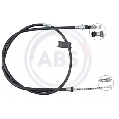 Bilde av Kabel, parkeringsbremse, Høyre bak, daihatsu hijet flak/chassi, skåp, 4642087Z02000