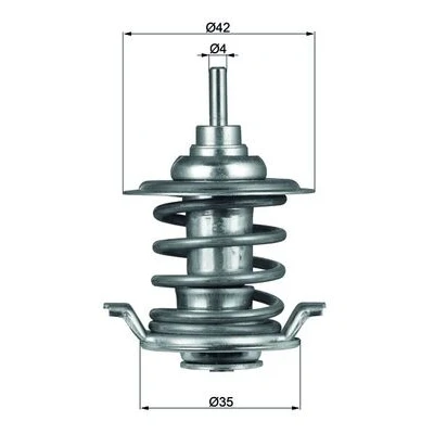 Bilde av MAHLE ORIGINAL TX 59 83 Termostat 42 uten pakning
