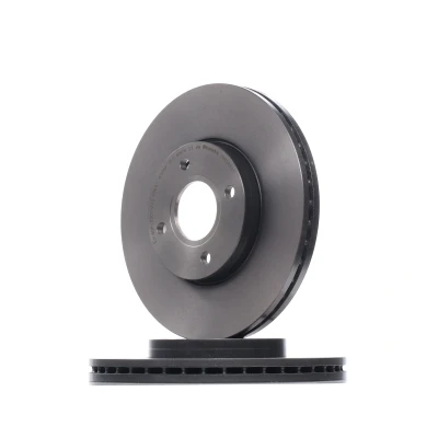 Bilde av BREMBO 09.B588.21 Bremseskiver 278 25 4 innvendig ventilert belagt høy karbon FORD: FIESTA 5
