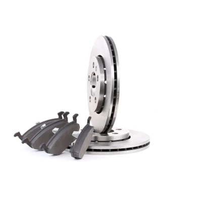 Bilde av MAPCO 47855HPS bremsesett, skivebremse framaksel ventilert inkl. slitasjevarselkontakt, VOLKSWAGEN: Polo V Hatchback, IV Hatchback