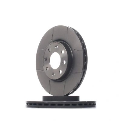 Bilde av BREMBO 09.5843.77 Bremseskiver 257 22 4 med sliss, innvendig ventilert belagt skruer OPEL: Corsa D Hatchback, E Adam