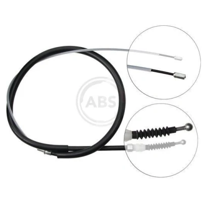 Bilde av A.B.S. K13576 Bremsekabel 1561 Skivebrems for høyre/venstre ratt VOLKSWAGEN: Touran I