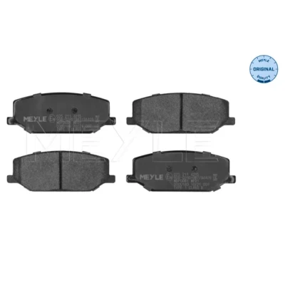 Bilde av MEYLE 025 211 4215 Bremseklosser ORIGINAL Quality framaksel ikke klargjort for slitasjeindikator med antihyle blikk SUZUKI: Jimny SUV, SJ 413