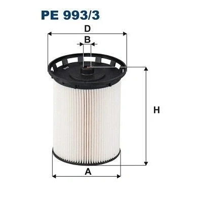 Bilde av FILTRON PE 993/3 Drivstoffilter Filterinnsats AUDI: Q7