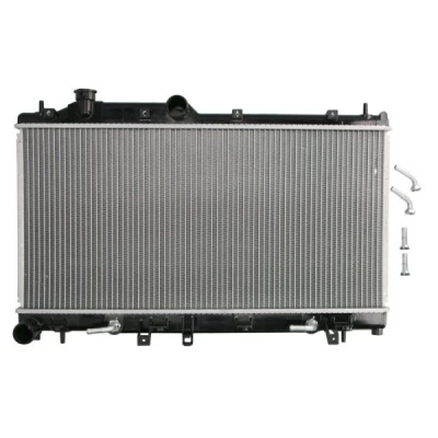 Bilde av THERMOTEC D77007TT Radiator for kjøretøy med/uten klimaanlegg 695 340 16 manuell / automatikk som tillegg Kjøleribber loddet