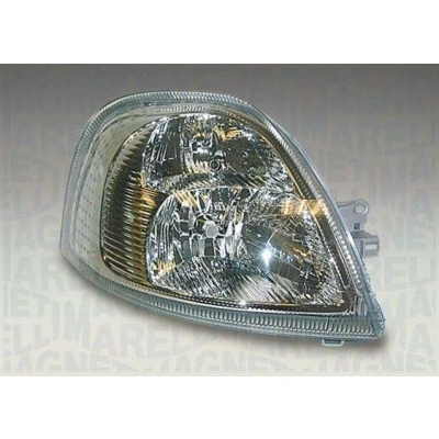 Bilde av MAGNETI MARELLI 712419501129 Frontlykter venstre H1, H7 Halogen for høyrekjøring uten lyspære, med motor høydejustering hovedlys