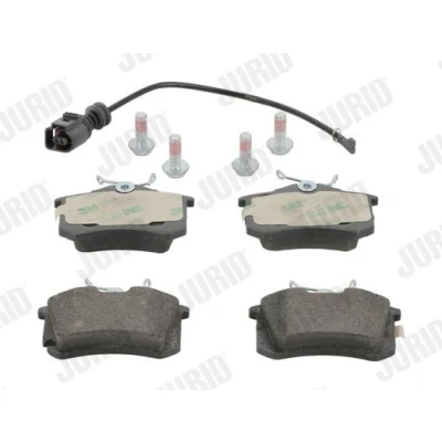 Bilde av JURID 573112J Bremseklosser inkl. slitasjevarselkontakt med tilbehør VOLKSWAGEN: Polo IV Hatchback, SKODA: Felicia 1 Pickup, Fabia Combi