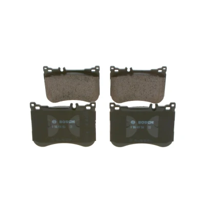 Bilde av BOSCH 0 986 494 968 Bremseklosser Low Metallic med antihyle blikk, montageanvisning MERCEDES BENZ: E Klasse Sedan, T modell, SL Cabrio