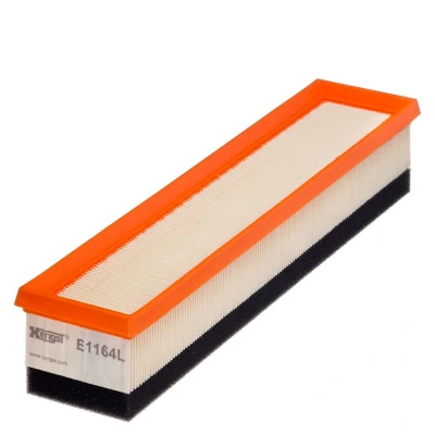 Bilde av HENGST FILTER E1164L Luftfilter 68 82 375 Filterinnsats RENAULT: Kangoo I, I Express, CLIO 2, DACIA: Duster SUV, Sandero