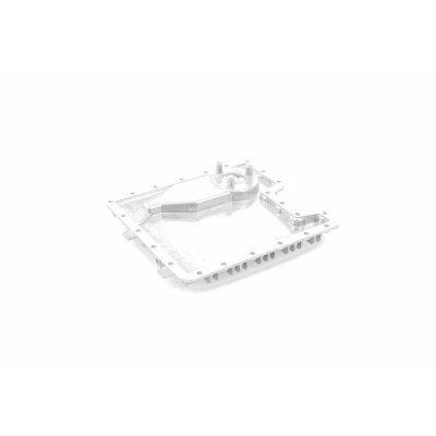 Bilde av VAICO V20 2979 Bunnpanne med oljeplugg uten sensor, oljekartetning, tetningsring, hull for oljenivåmåler Aluminium Original Quality