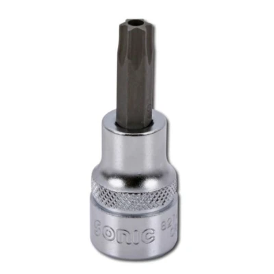 Bilde av SONIC 8274840 Pipenøkkelinnsats 3/8 Torx TR DIN 3120 T40H Krom vanadium stål
