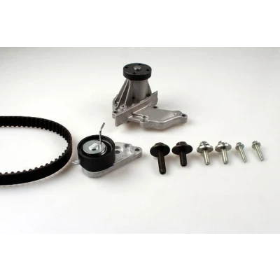 Bilde av HEPU PK02350 Vannpumpe + Registerreimsett med skruer 117 FORD: Focus 2, 2 Kombi, Mk1 Hatchback, VOLVO: V50, C30, S40 II