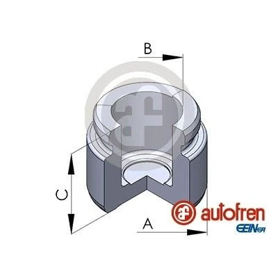Bilde av AUTOFREN SEINSA D025672 Stempel, bremseklave 42 bakaksel ATE