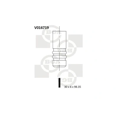 Bilde av Utløpsventil, audi,seat,skoda,vw, 03F109611B, 03F109611C